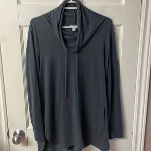 J. Jill luxe tencel cowl neck top size L